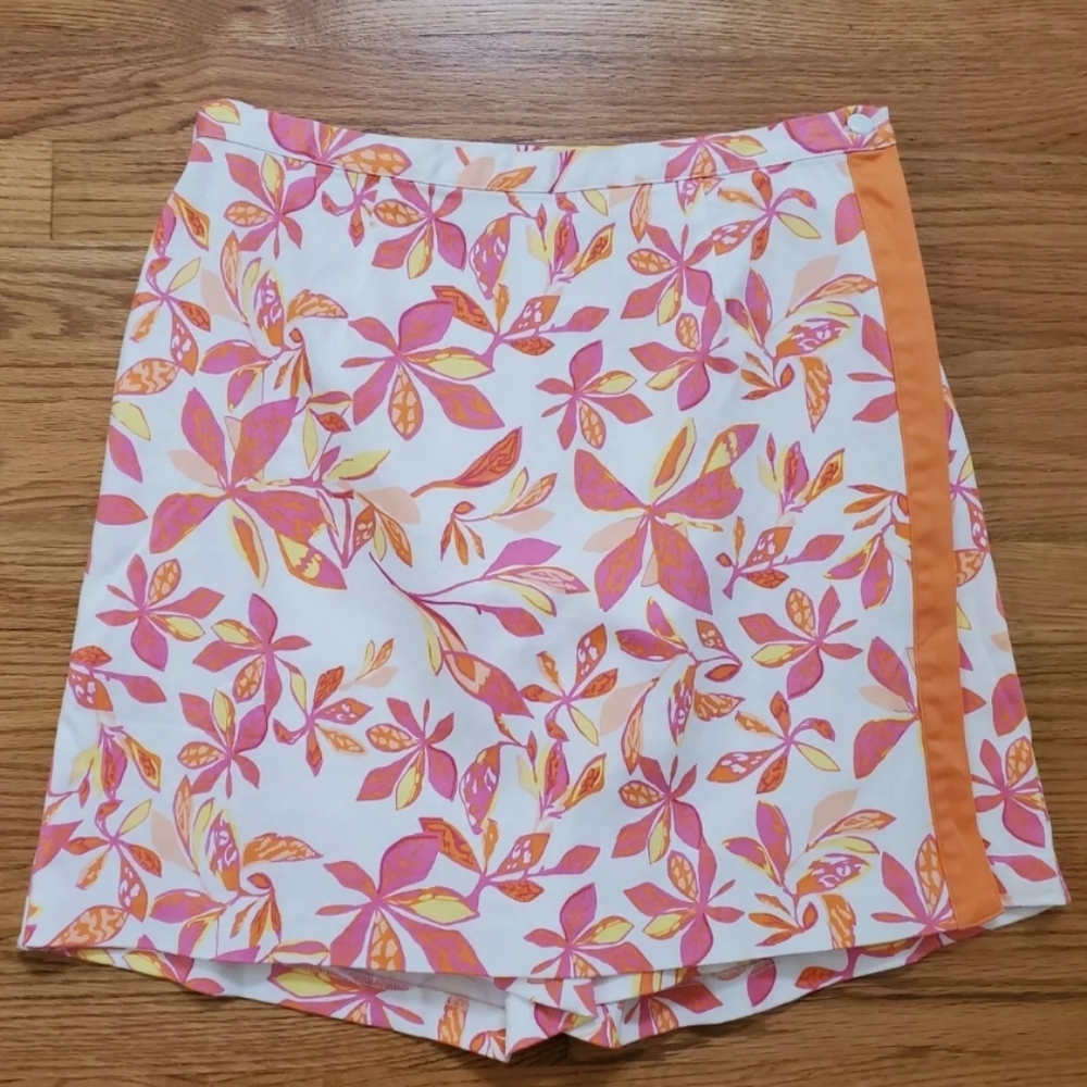 Larkspur Womens Skort Pink Floral